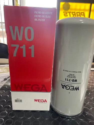 Filtro aceite Wega Wo-711 Ford Cargo VW Constellation · código WO-711