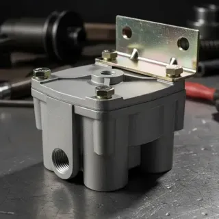Válvula relay acoplados tipo Bendix R12 Pellacani · código 21312