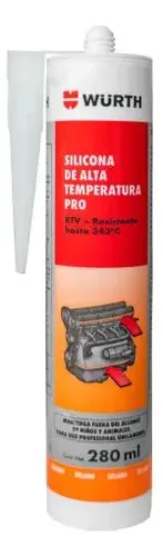 Silicona alta temperatura forma juntas pro Würth 280 g